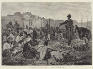A közelgő afgán háború, Afreedis találkozása a Khyber-hágóban